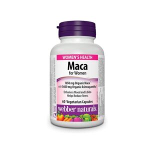 女士玛卡胶囊, 品牌-Webber Naturals